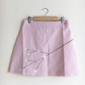 NWOT Micha Sakura Mini Skirt